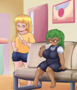 じゃがまりなとRIくん