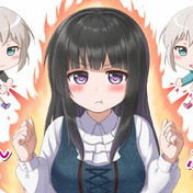 青葉モカ ニコニコ静画 イラスト