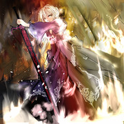 金髪金眼 ニコニコ静画 イラスト