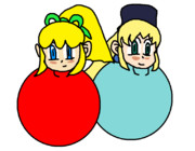 風船ロールちゃんと風船カリンカ2