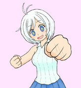 ぱいーんシロちゃん