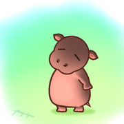 コビトカバ ニコニコ静画 イラスト