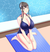 [アズールレーン] 比叡 水着