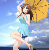 雲の切れ間に！