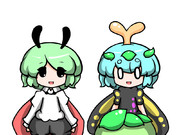 55.さなぎとなるリグルとラルバ