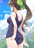 スク水ポニテ神通ちゃん