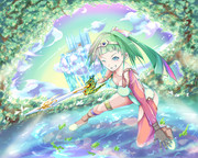 ドラクエ寄贈イラスト【FC４実況・女勇者】