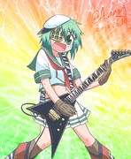 逆ランディVをかき鳴らす木曾ちゃん