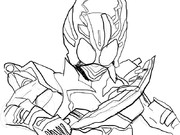 ペンタブ買ったので練習でガタック描いてみた