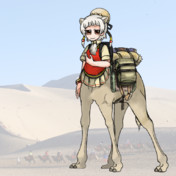 フタコブラクダ けものフレンズ ニコニコ静画 イラスト