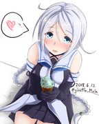 ひ、一口食べますか？///