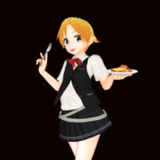 【MMD艦これ】舞風が提督におすすめするブランデーケーキ(三越コラボ再現)