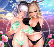 【朝ビキニ：鹿島×旗風編】ぱいちち盛り合わせ♡