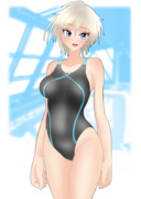 アーニャ×競泳水着