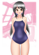 中野有香×スクール水着