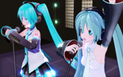 【MMD】The power of singing voice【初音ミク】