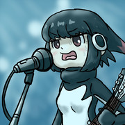 恐がって疑って