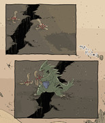 地面割っちゃってゴメンな