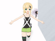 大好きな人を見つけて抱きつこうとしてくる切ちゃん