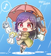 梅雨入り萩風さん♪