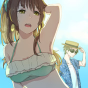 深淵の縁に立つもの ニコニコ静画 イラスト