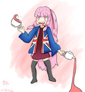 紅茶キメてる茜ちゃん