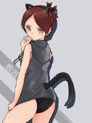 黒猫敷波ちゃん