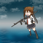 機動兵器と戦う電