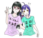 多分どっちも意味わかってないTシャツ