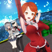 【MMD艦これ】東京急行行く人―――――!!(鳴島かんなさんイラスト再現)