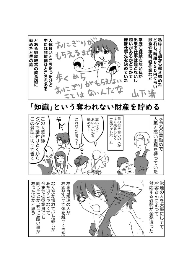 短編集 貧乏暇無しシリーズ 第6話 男性恐怖症の始まり Eri