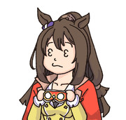 メンコをはずしたエルちゃん。