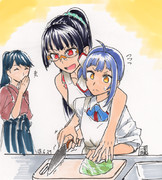 司令に手作りあさごはん