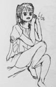５分スケッチ　18/6/28