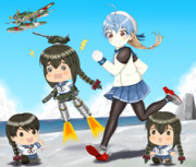 競争だよ！ロボにゃみさん！！