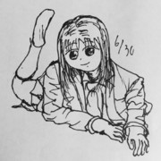 ５分スケッチ　18/6/30
