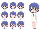 すずきつづみ立ち絵素材【CeVIO】