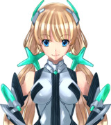 アンジェラさんを立体的にしてみました。