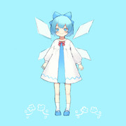 チルノちゃんのお出かけ服