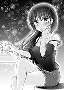 バーでほろ酔い