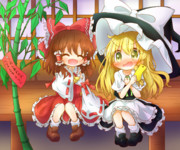 レイマリで七夕!(❀╹▿╹)ﾉ☆