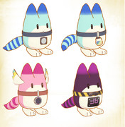 ラッキービーストセットver1.0