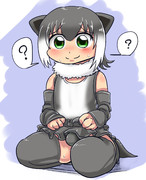 女装コツメカワウソくん