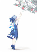 背伸び ニコニコ静画 イラスト