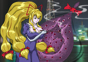 幻想郷に誘うポニテの紫さん