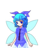 チルノの仮装（れもぷと製）