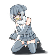 [女装]コツメカワウソのコス