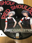 痛チャリ計画　レッドショルダーホイールカバー