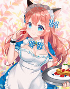 猫耳メイドさん