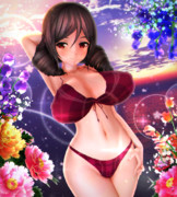 【朝ビキニ：春風編】おへそも素敵な わきぱい春風さん♡